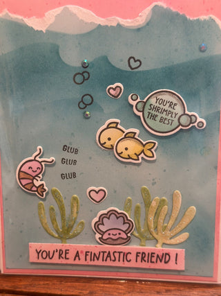 Friendship Card:  "You're a fantastic friend.." - mh RCD