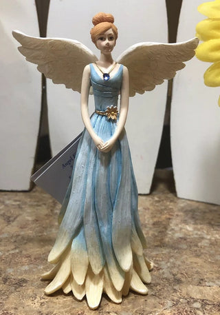 Russ Berrie Power of Believing, September Angel Figurine #62 VV MTS