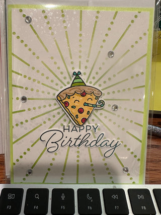 Birthday Card - "Happy Birthda" GF257 RCD