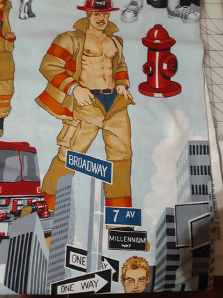 Firemen Fabric 1 3/4 Yards RCD|113483
