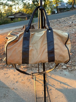 Vintage Pierre Cardin Paris New York nylon duffle bag