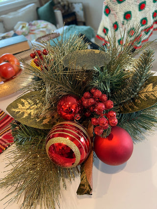 Christmas Candle Wreath MTS|137563