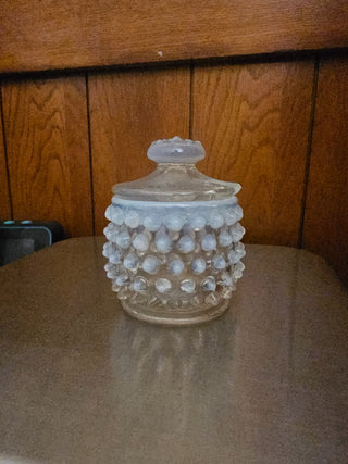 VTG Hobnail Sugar Jar RCD|147726