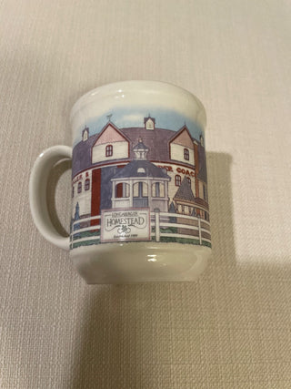 Vintage Longaberger Homestead Est 1999 Made USA 12oz Coffee Tea Mug Cup RSV