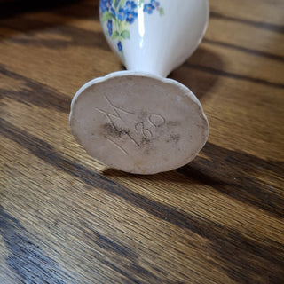 Decorative Cream Art Pottery Floral Pitcher RCD