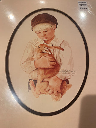 VTG Signed Jan Hagara Litho Print ~MTS|111426