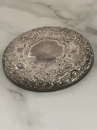 Silver Plated Compact Mirror Godinger Silver Art Co - RSV|107824