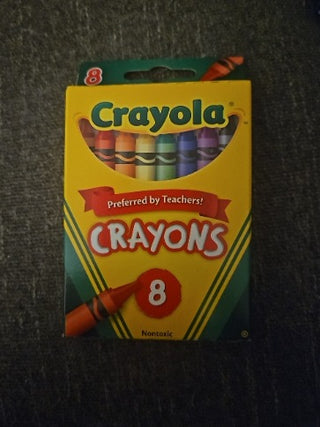 RM826-Crayola Crayons 8 count