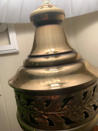 Vntg Stiffel brass lamp|134378