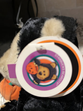 Starbucks Bearista Halloween Collector Stuffed Bear RCD|112862