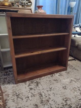 Solid wood two shelf bookcase RCD|106330