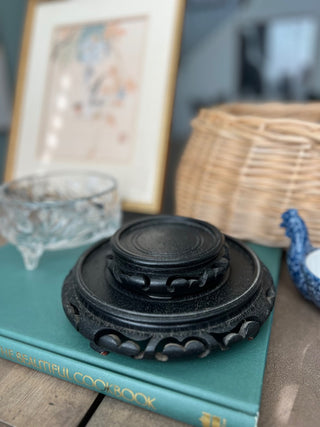 Chinese wood display stand|53075