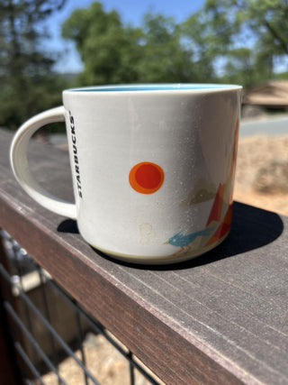 12F Starbucks Coffee Mug New Mexico You Are Here Cup 2015 Hot Air Balloons MTS|67982