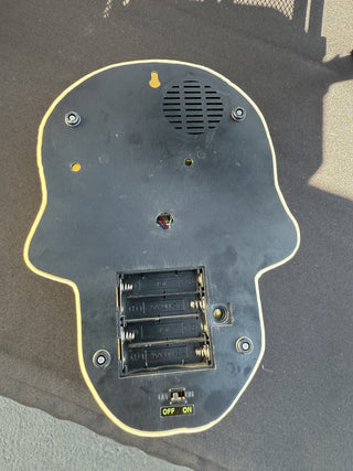 Vintage Talking Skull Motion Sensor Halloween Wall Decoration Head RCD|113948