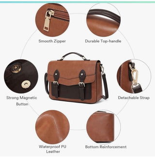 New with tags Oukupa laptop messenger bag.