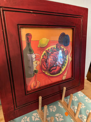 Frame Print Wine 14x14|51581