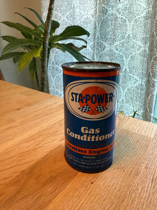 Vintage Gas Conditioner Can
