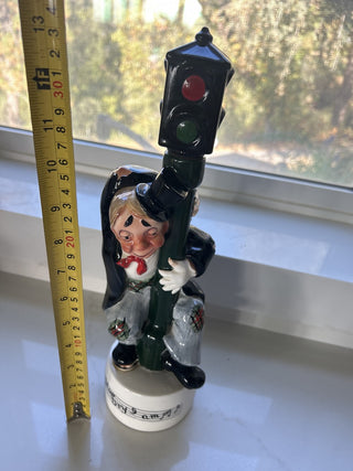 Ceramic Drunk Man / Traffic Light " How Dry I am" Empty , Musical Decanter-RSV|122211