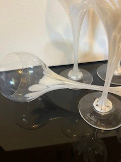 #2584 Snowflower Stemware 4-set RSV|128061