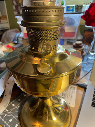 VNTG Aladdin Brass Oil Lamp ~MTS