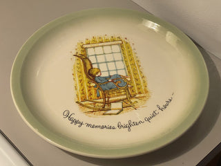 10.5" Holly Hobbie Decor Plate, Happy Memories--SP MTS