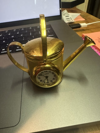 Brass Timex Mini Watering Can Clock #62 VV MTS|72993