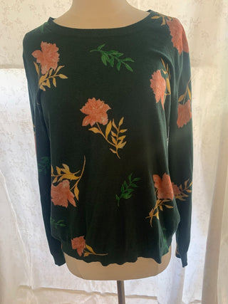 Danielrainn crewneck floral pullover MTS|131024