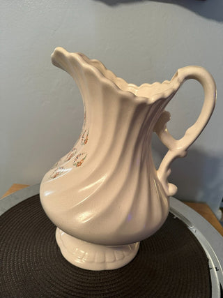 Pitcher Ceramic Swirl Floral MTS