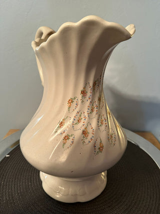 Pitcher Ceramic Swirl Floral MTS