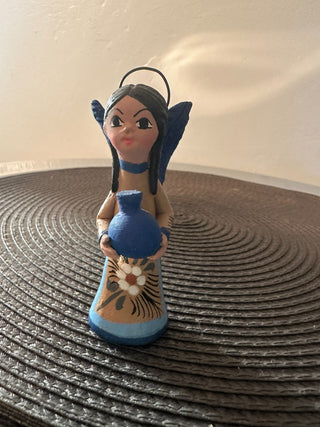 Angel Clay with Vase MTS|93676