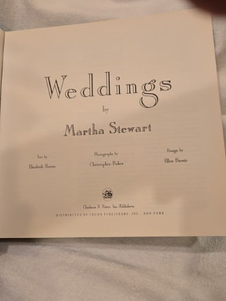 Martha Stewart 'Weddings', RSV