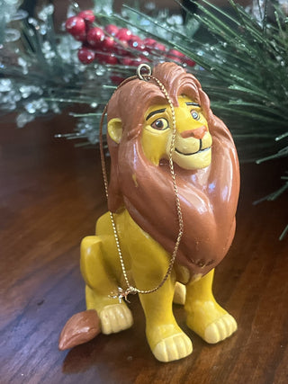 Vtg Disney Lion King Adult Simba Ornament RSV|128008