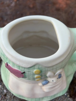 vintage Treasure Craft "Spice" Rag Doll Teapot 80’s