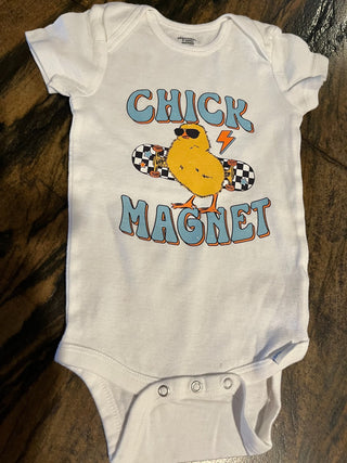 "Chick Magnet" 12 Month Onesie RSV|119106