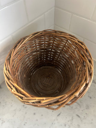 Brown Wicker Basket    MTS
