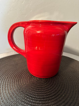 Pitcher Red 6" Blue Sky Ceramic MTS|73122