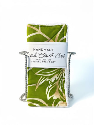 Dishcloth - Green Hawaiian