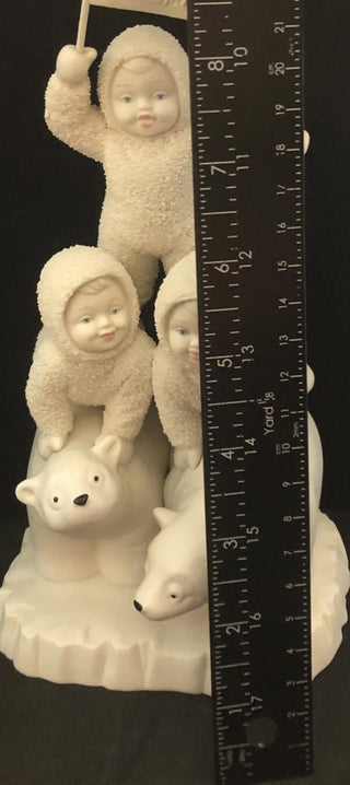 Snowbabies Christmas 9" Figurine Vtg 1999 Celebrate #62 VV MTS|95144