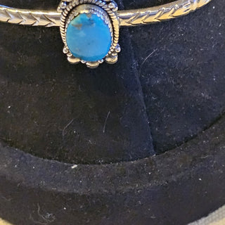 .925 kingman turquoise bracelet|90151