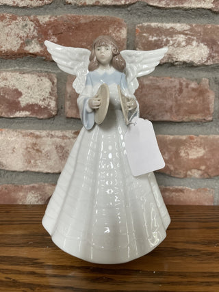 Lladro Angel With Cymbals RSV|95214