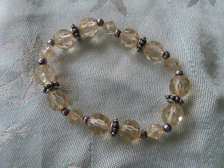 clear yellow stretch bracelet RCD