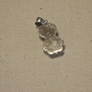 Sterling 2 stone kingman turquoise pendant