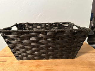 Basket Black Nylon Weave MTS|126024