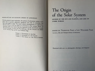 The Origins of the Solar System Book RSV