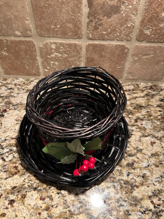 Snowman Hat Basket    MTS|125054