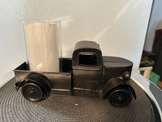 Truck Black Candle Holder MTS|77703