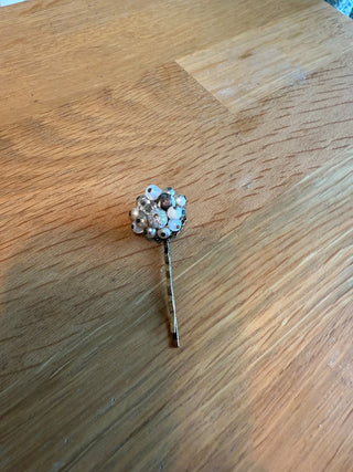 Flower Bead Hair Pin