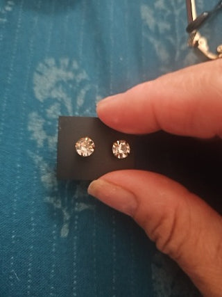Diamond Fashion Goldtone Earrings