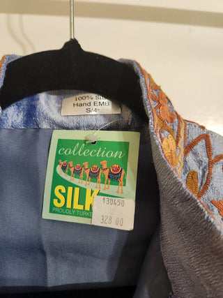 Yesil Carsi Silk Blazer/Jacket - Size S/4 MTS|102564