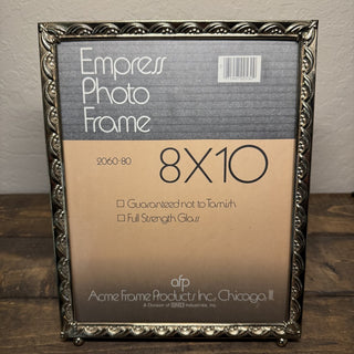 Vintage Brass Tone Footed 8x10" Photo Frame MTS|122842